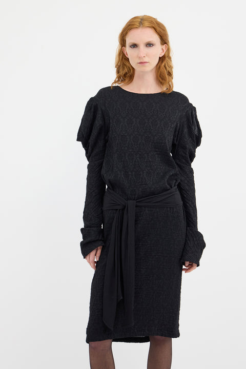 Zambesi Pheonix Dress in black baroque fabric