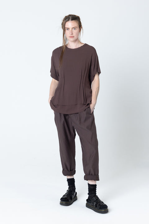Company of strangers Brown Bodice Tee