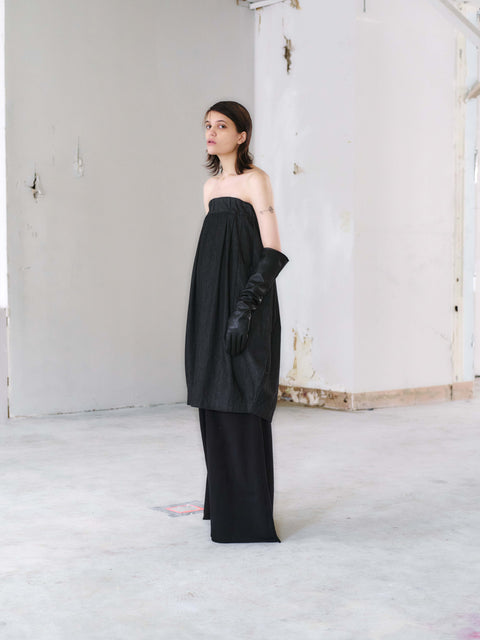 Otsu Hiyori Skirt Black  Chambray
