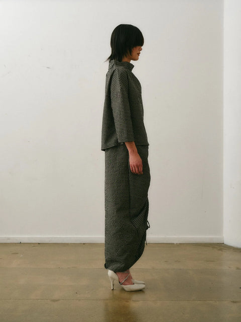 Samidare Skirt | Black + White
