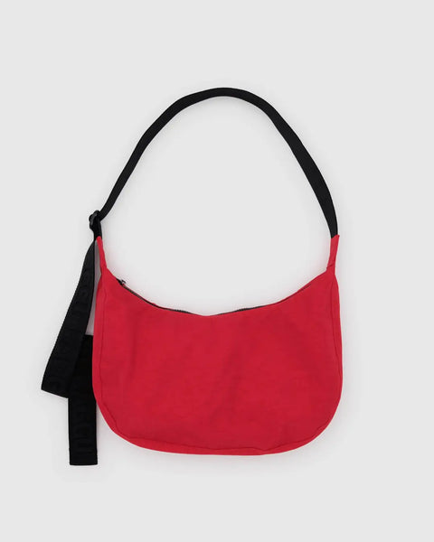 Baggu Candy Apple Red Medium Crescent Bag