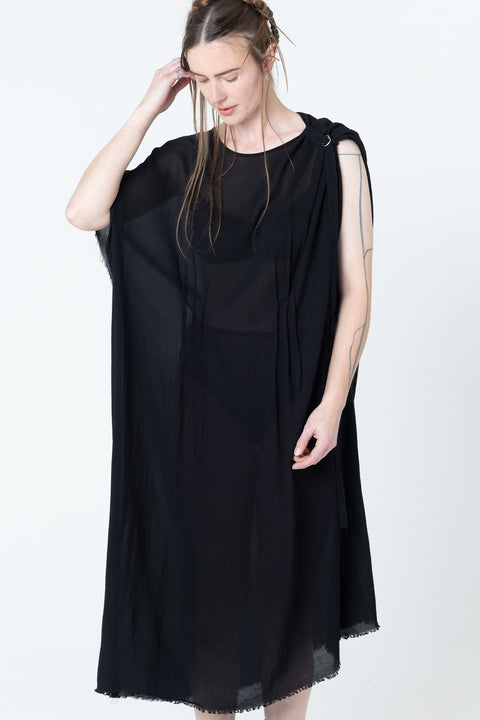 Company of Strangers Black Pinch Tunic 