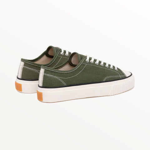 Collective Canvas Hemp Sneakers Olive Green