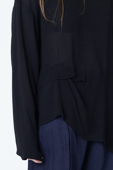 Tuck Sweater | Black