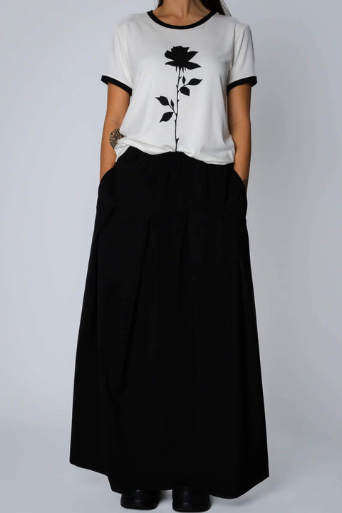 Tallulah Skirt | Black Wool