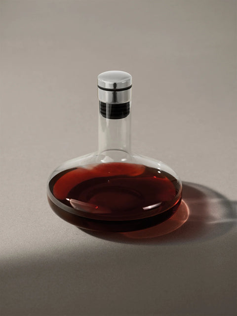 Audo Copenhagen Deluxe Carafe Silver Lid 