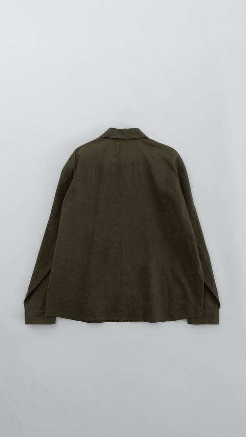 Waxed Shirt | Green