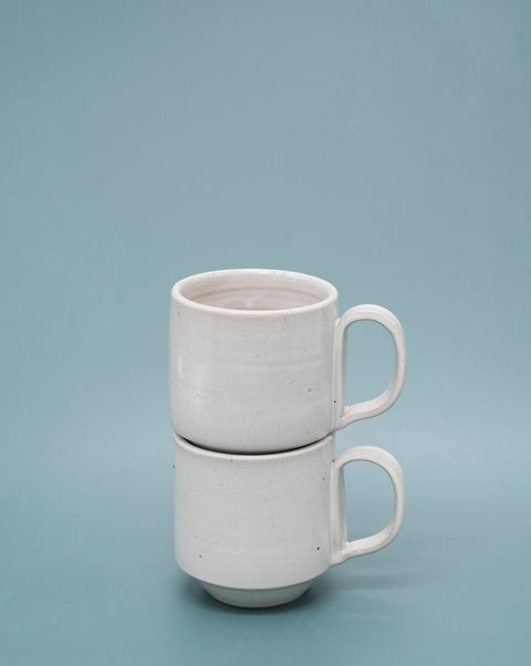 Large Stacking Mug | White